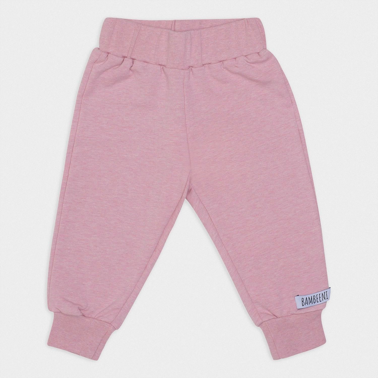 Sweathose Rosa meliert