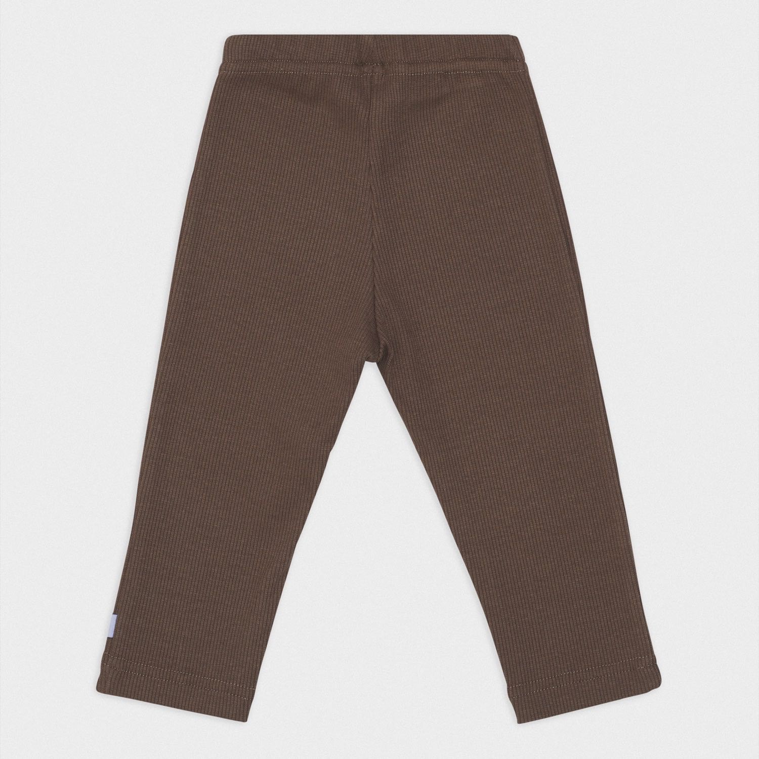 Rib Leggings Braun