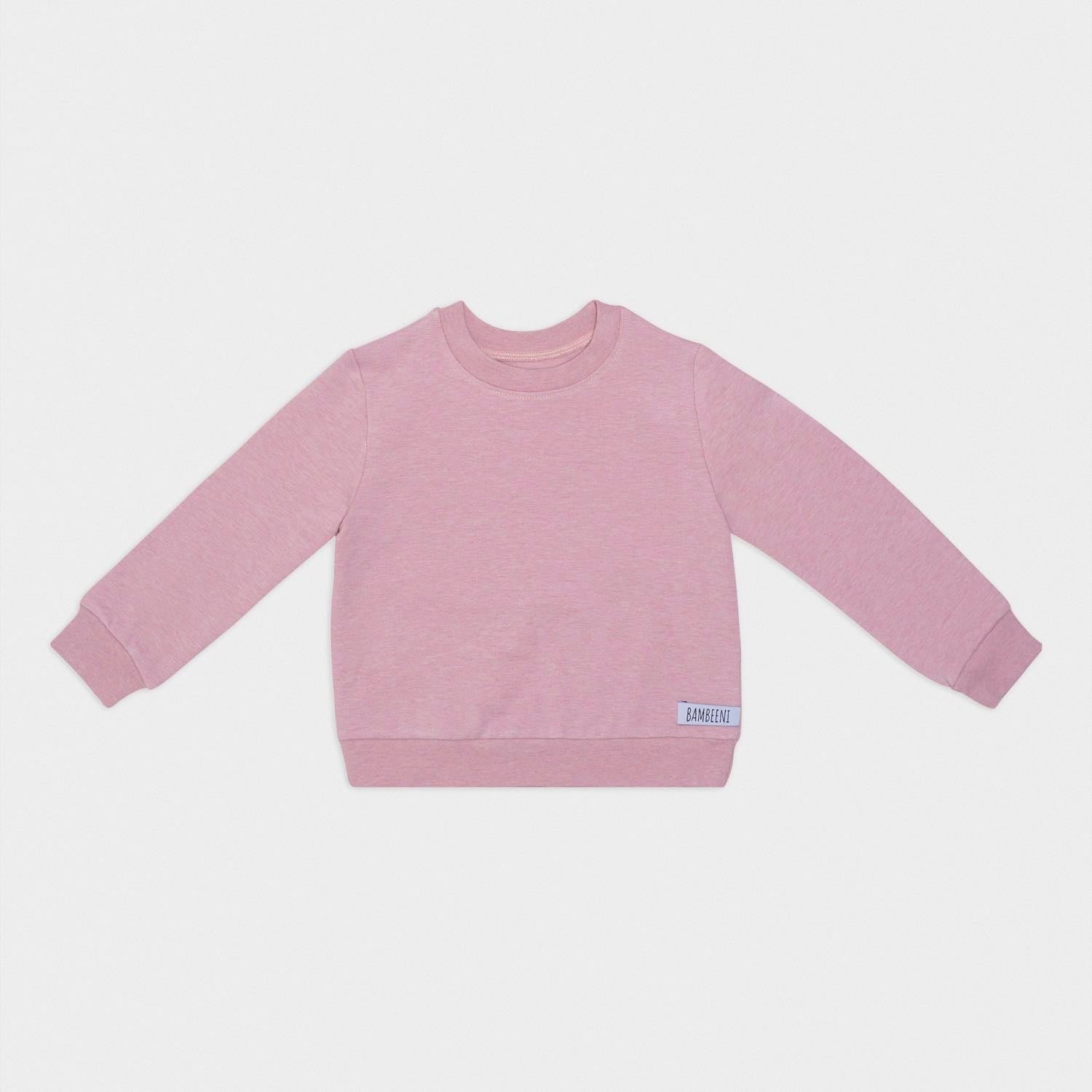 Sweatshirt Rosa meliert