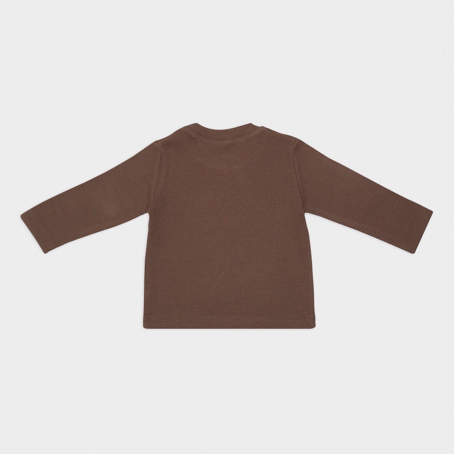 Rib Shirt Braun