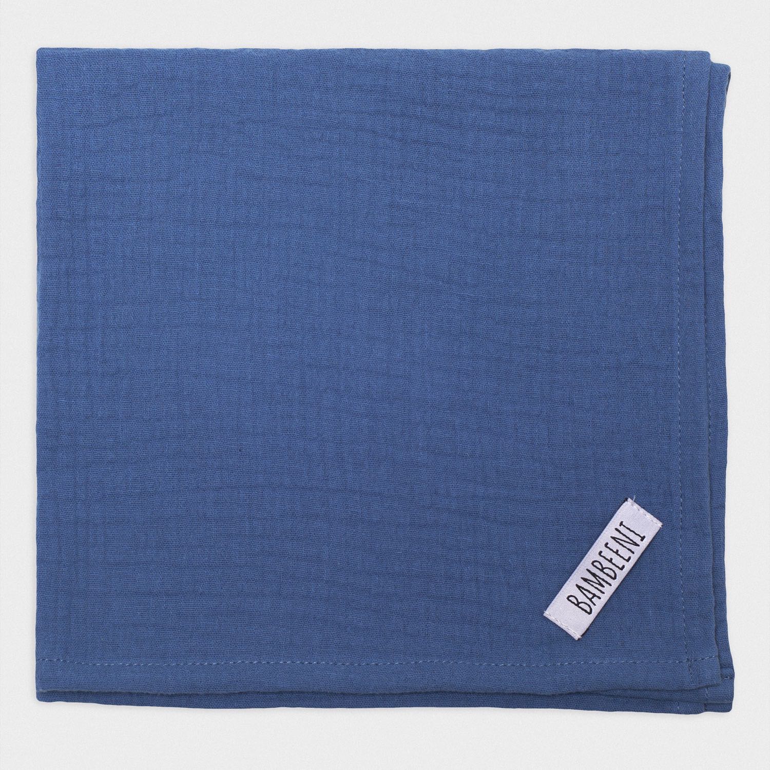 Musselinhalstuch Blau