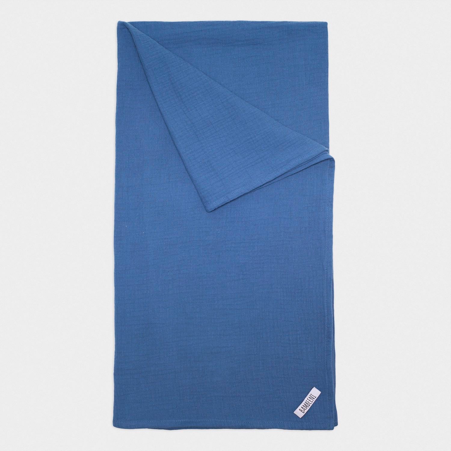 Musselindecke Blau