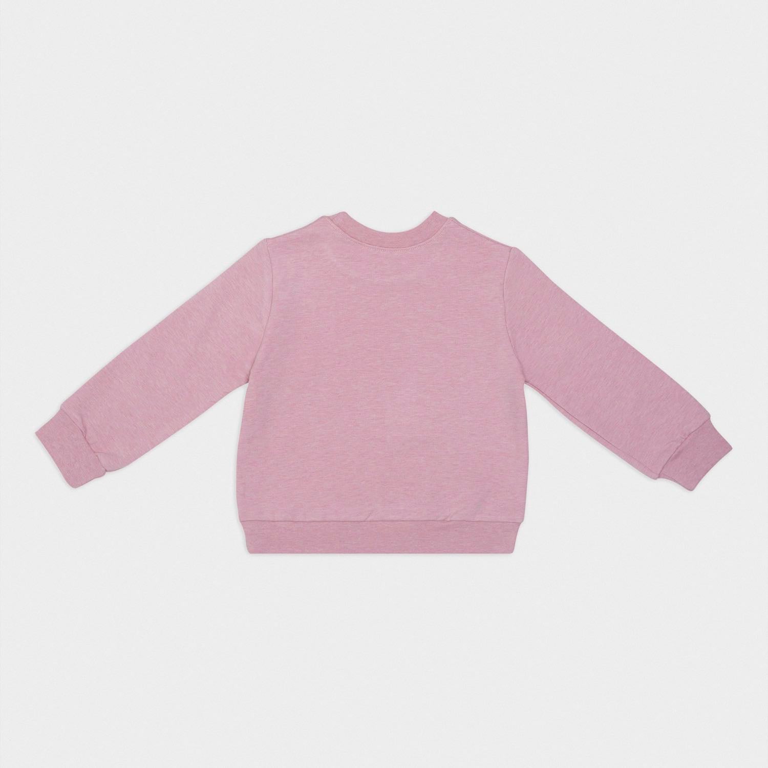 Sweatshirt Rosa meliert