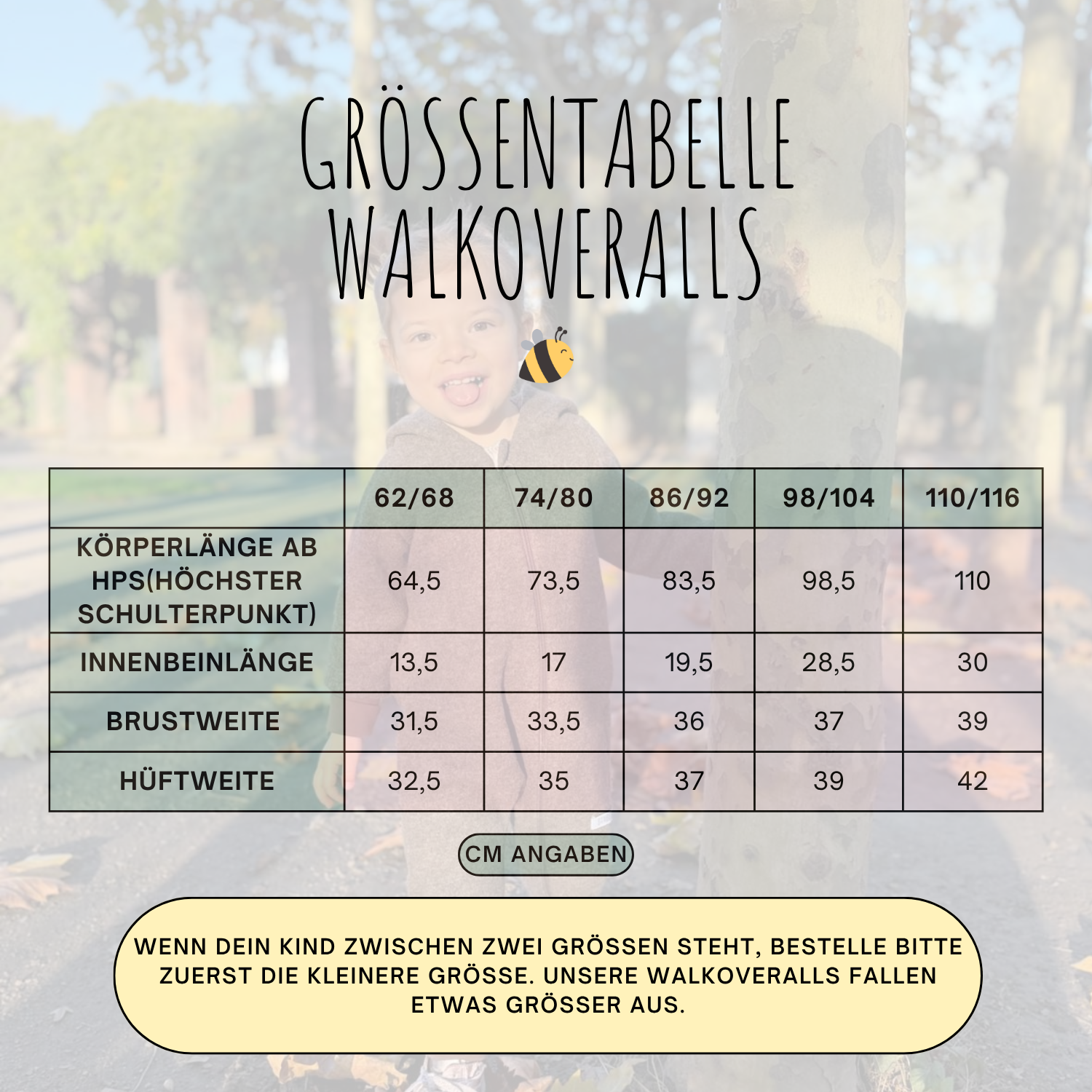 Walkoverall REGENBOGEN für Babys und Kinder aus 100% Schurwolle- mit Baumwollinnenfutter